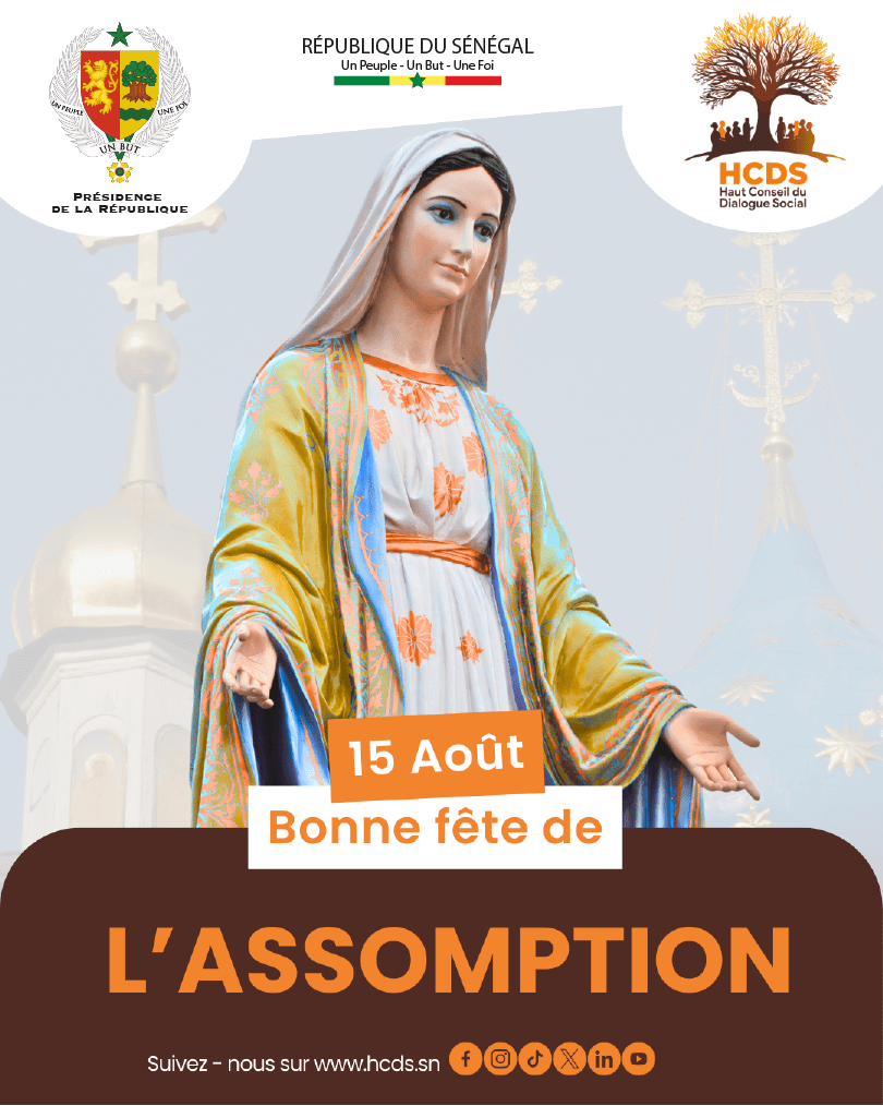 Bonne fête de l’Assomption à toutes et à tous !