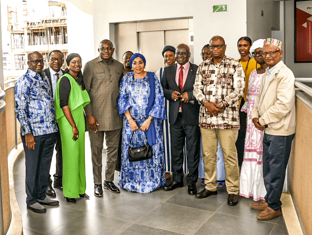 Séance de travail avec Monsieur Mbagnick DIOP, Président du MEDS.