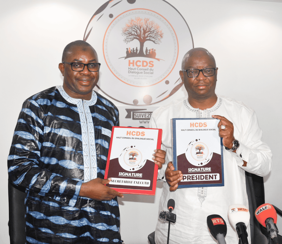 Signature d’un protocole d’accord entre le HCDS du Sénégal et le CNDS de Guinée pour renforcer le dialogue social et la coopération bilatérale