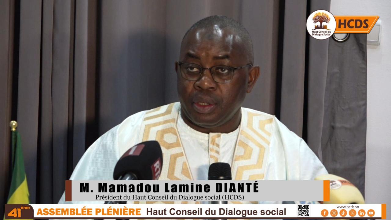 41ᵉ Assemblée plénière du HCDS : une première journée placée sous le signe de l’inclusion et du renforcement du dialogue social