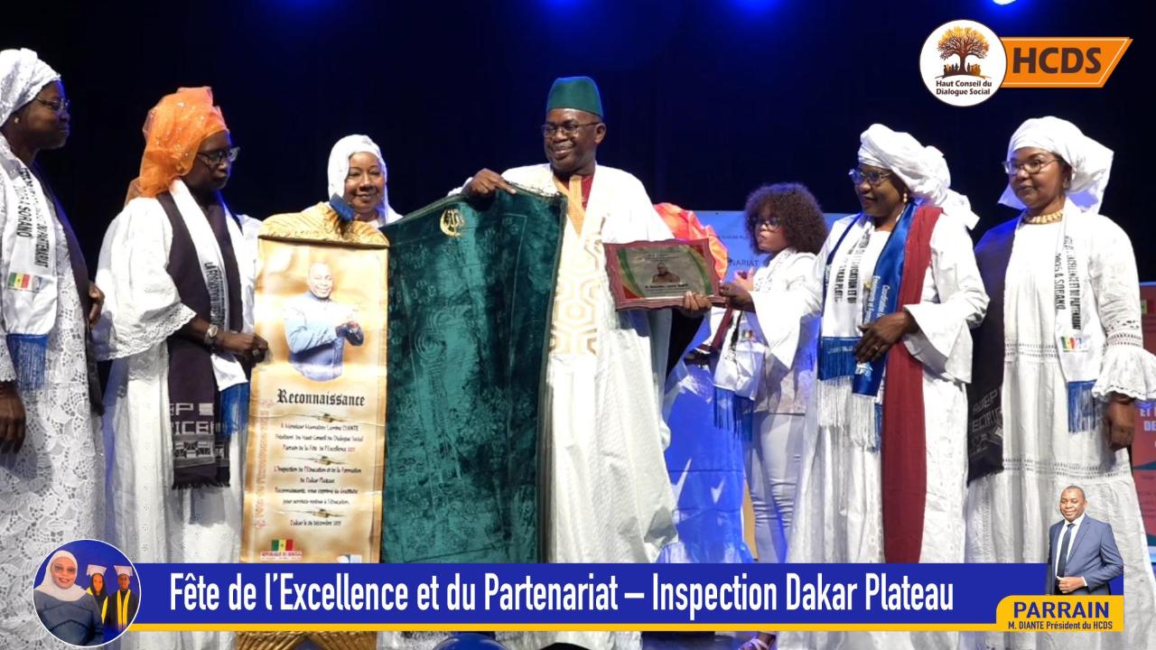 Fête de l’Excellence et du Partenariat organisée par l’Inspection de l’Éducation et de la Formation de Dakar Plateau