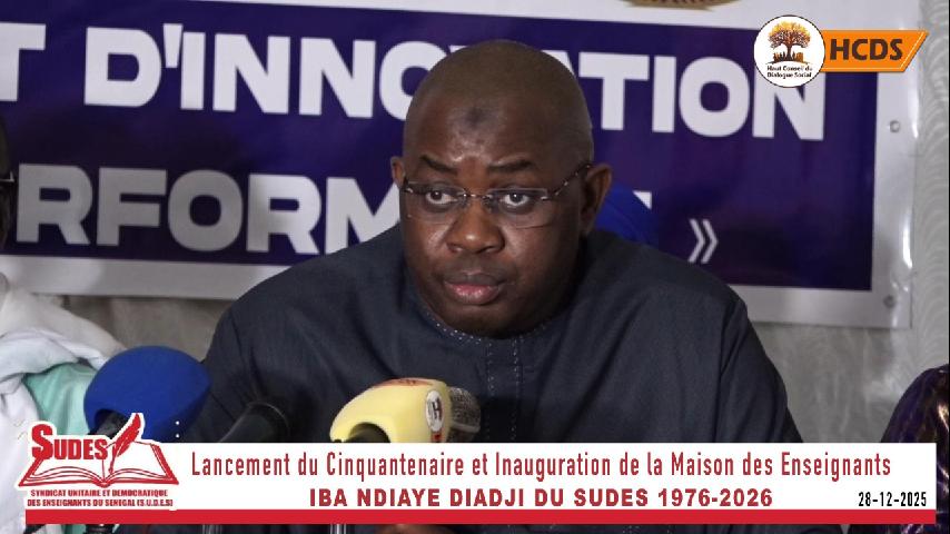 Célébration du Cinquantenaire et Inauguration du siège du Syndicat Unitaire et Démocratique des Enseignants du Sénégal (SUDES)