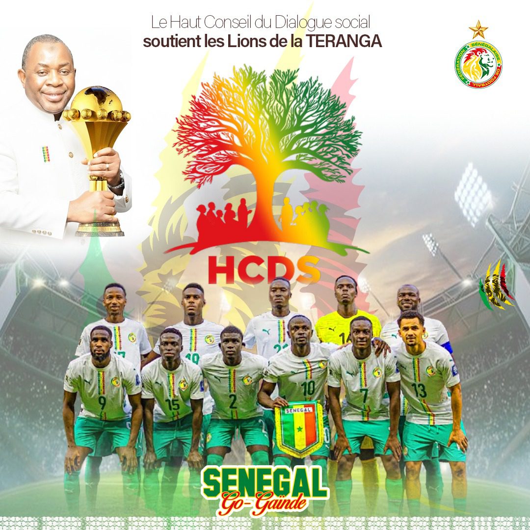 BONNE CHANCE AUX LIONS DE LA TÉRANGA