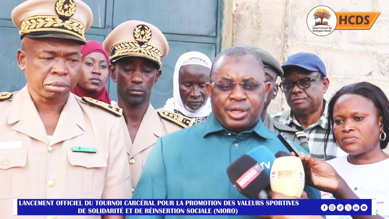 Nioro du Rip : Lancement de la 1ère édition du Tournoi Carcéral placée sous le signe de la réinsertion sociale