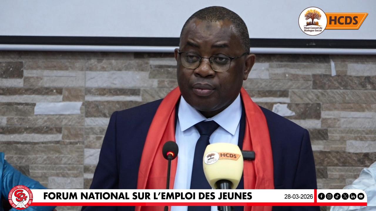 Forum National sur l’Emploi des Jeunes, organisé par la Confédération des Syndicats Autonomes (CSA)