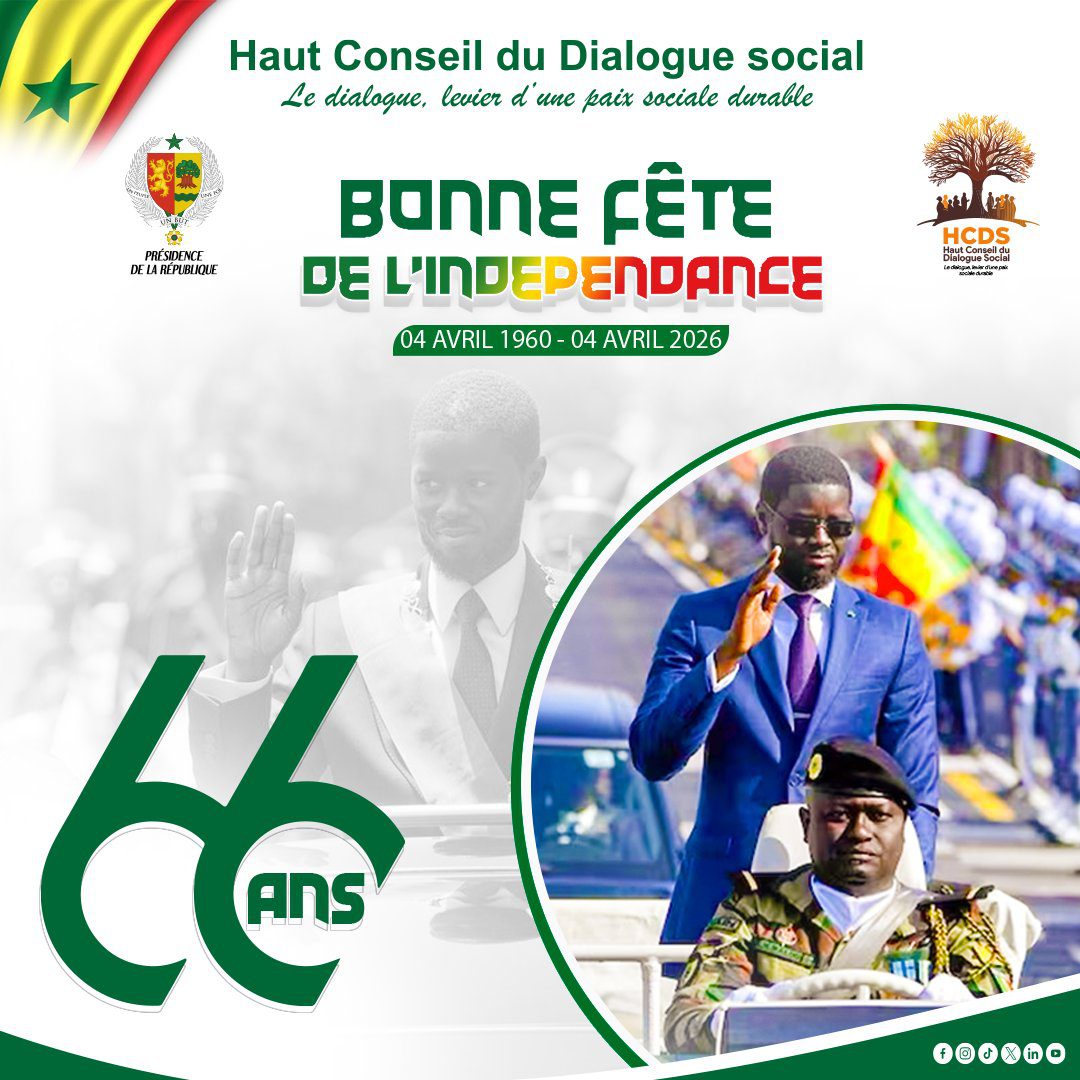 BONNE FÊTE DE L&rsquo;INDEPENDANCE 2026