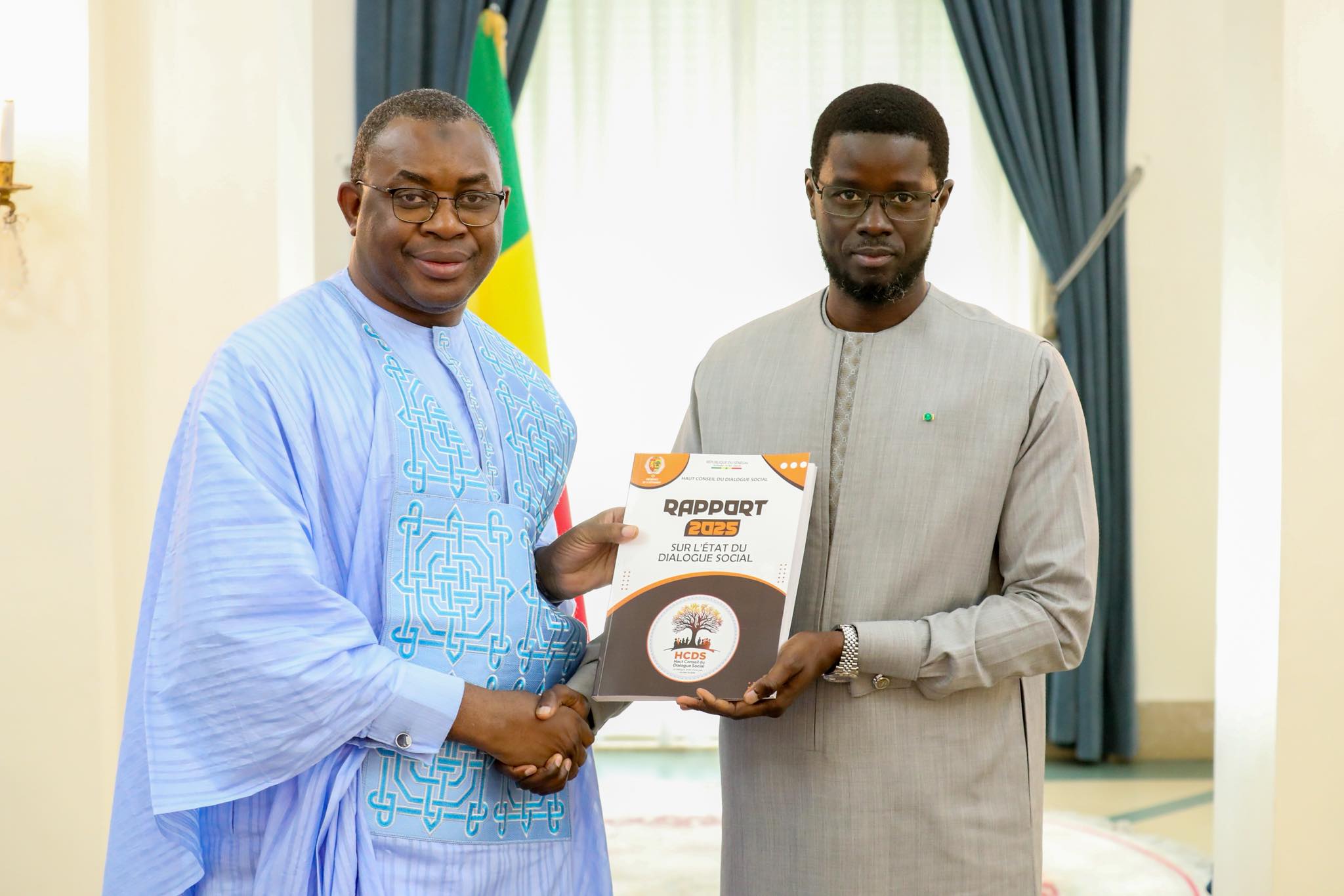 REMISE DU RAPPORT 2025 SUR L&rsquo;ÉTAT DU DIALOGUE SOCIAL