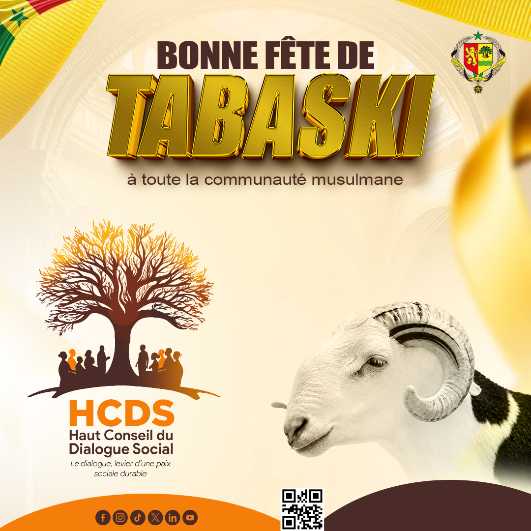 BONNE FÊTE DE TABASKI 2026