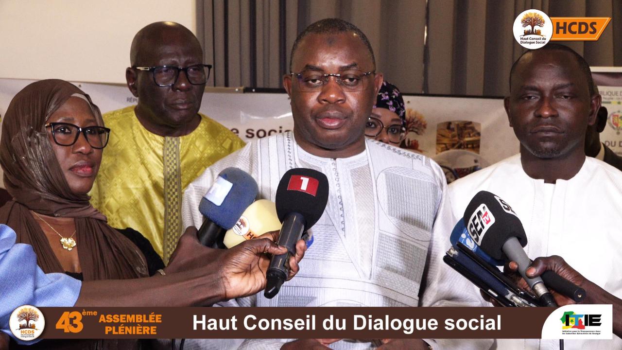 43ᵉ Assemblée plénière du Haut Conseil du Dialogue social (HCDS)