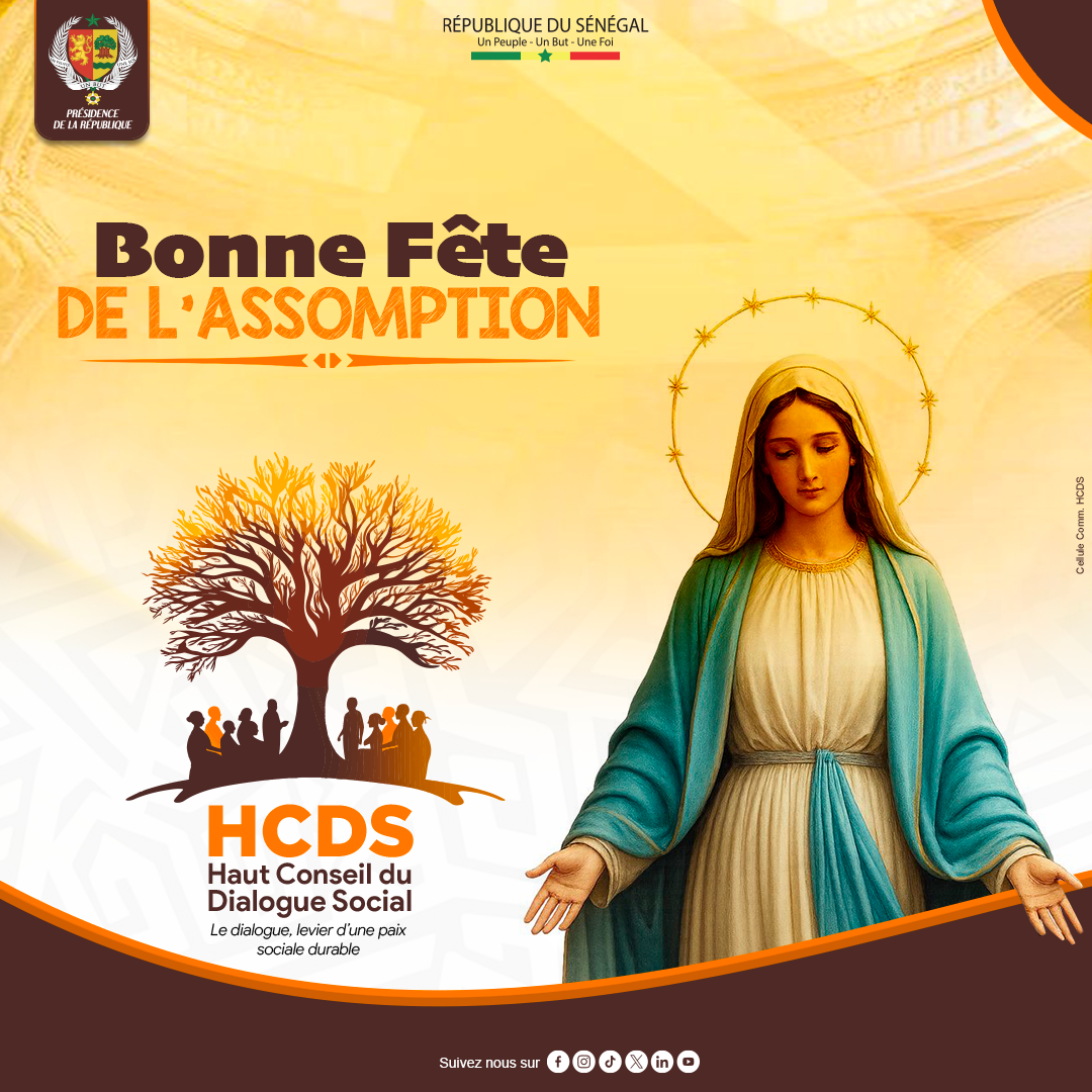 Bonne fête de l’Assomption à toute la communauté chrétienne.