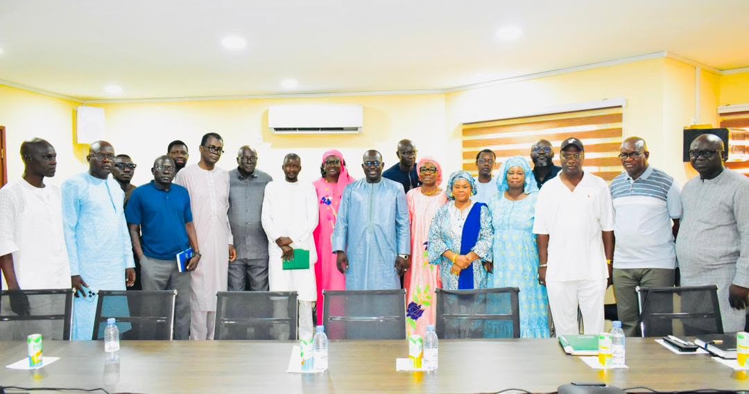 Visite de courtoisie à l’Union Nationale des Syndicats Autonomes du Sénégal (UNSAS)